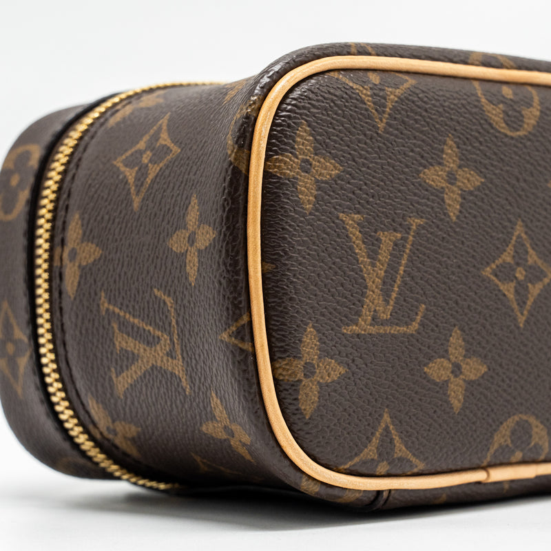 Louis Vuitton Nice Nano Monogram CANVAS GHW