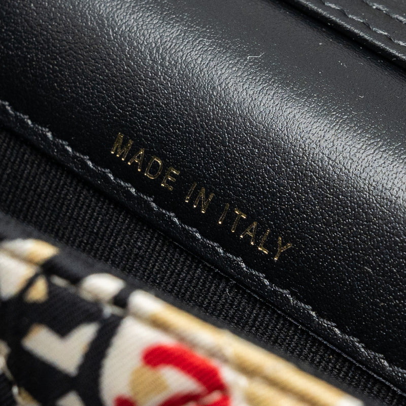 Chanel Mini Clutch With Chain Fabric Multicolour LGHW (Microchip)