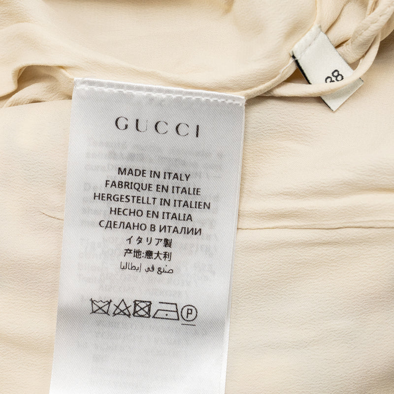 Gucci size 38 GG logo print tweed multicolour