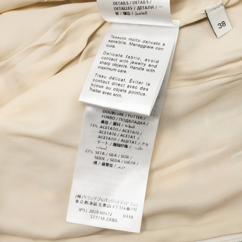 Gucci size 38 GG logo print tweed multicolour