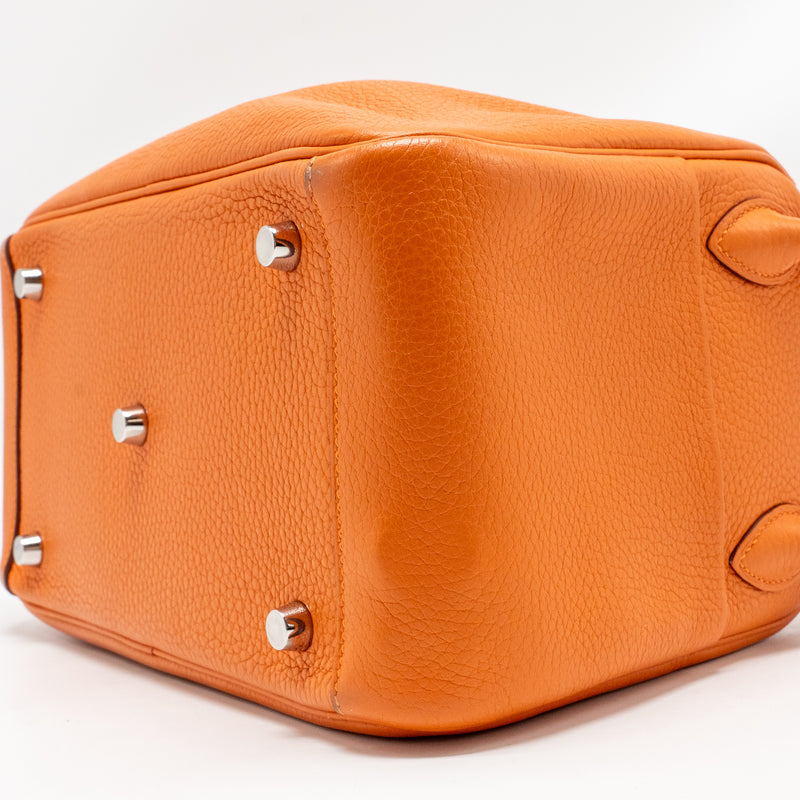 Hermes lindy 26 clemence Orange SHW stamp X