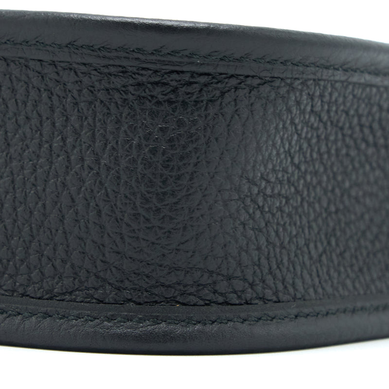 Hermes Mini Evelyne Clemence Black SHW Stamp U