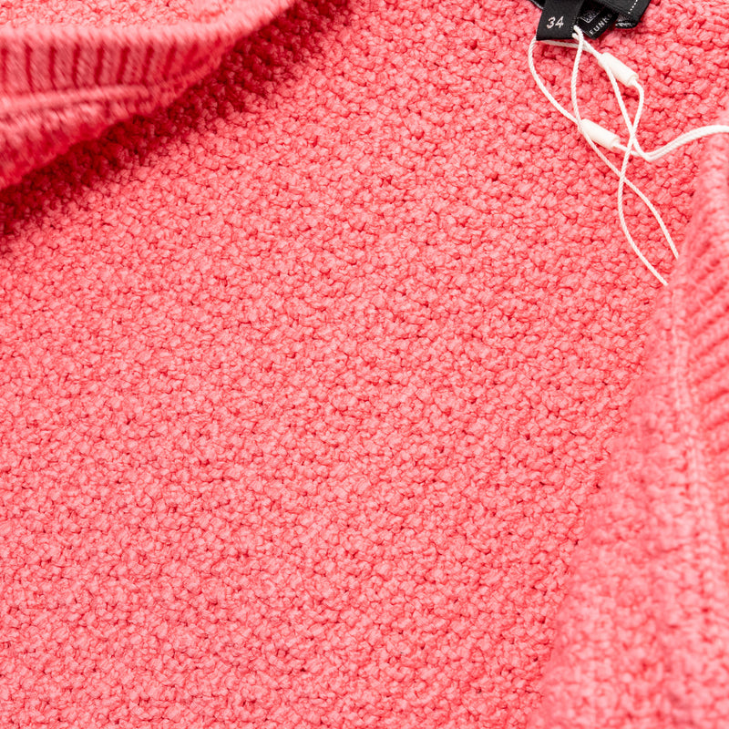 Chanel Size 34 22S Cardigan Cotton/Polyamide Pink