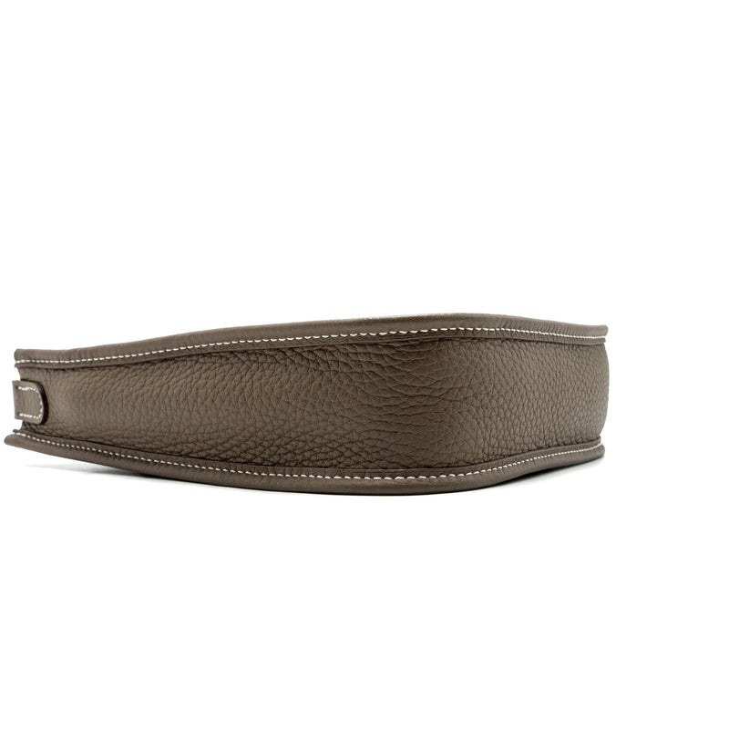 Hermes mini evelyne clemence etoupe GHW stamp U