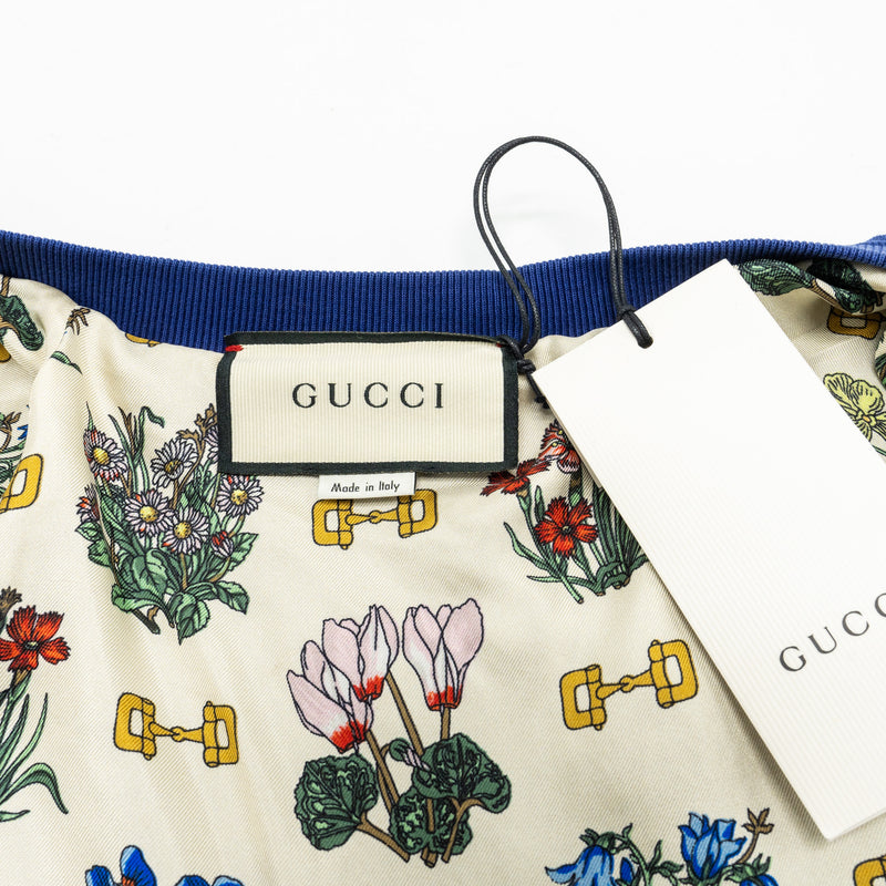 Gucci Size XS Oversized GG Logo Cardigan/Jacket Cotton Multicolour