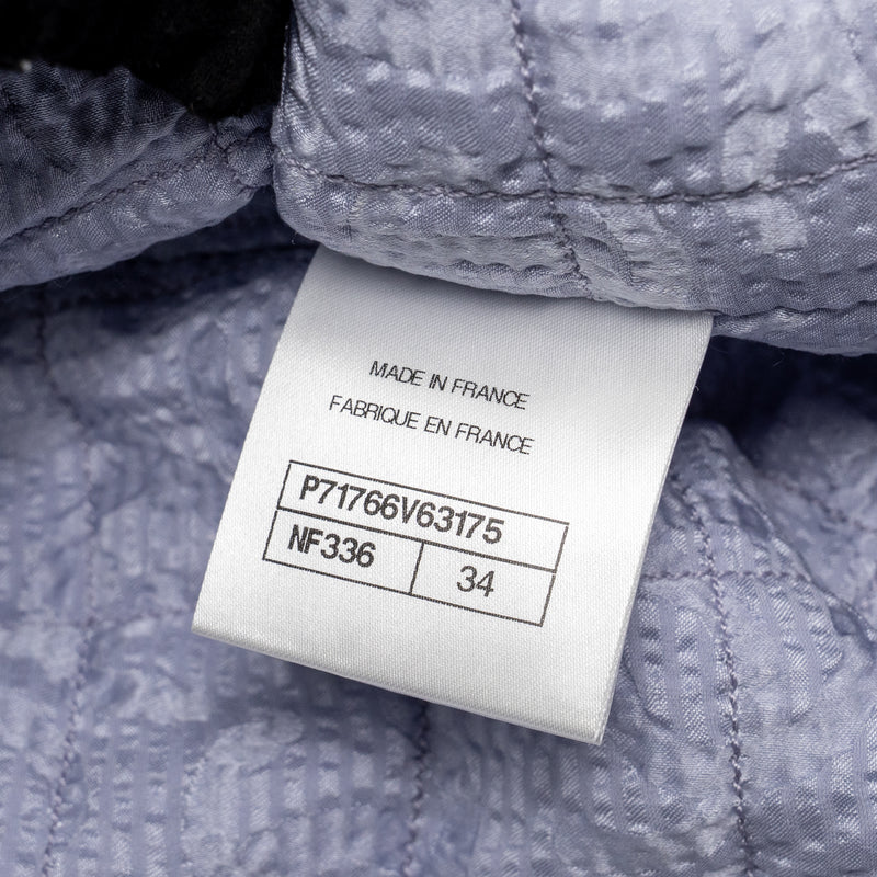 Chanel Size 34 21K Jacket Wool/Polyamide Lilac