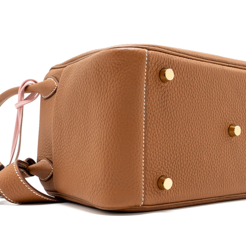 Hermes lindy 26 clemence gold with GHW stamp Z
