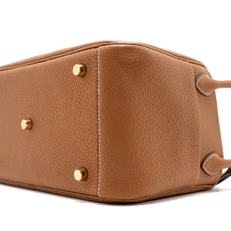 Hermes lindy 26 clemence gold with GHW stamp Z
