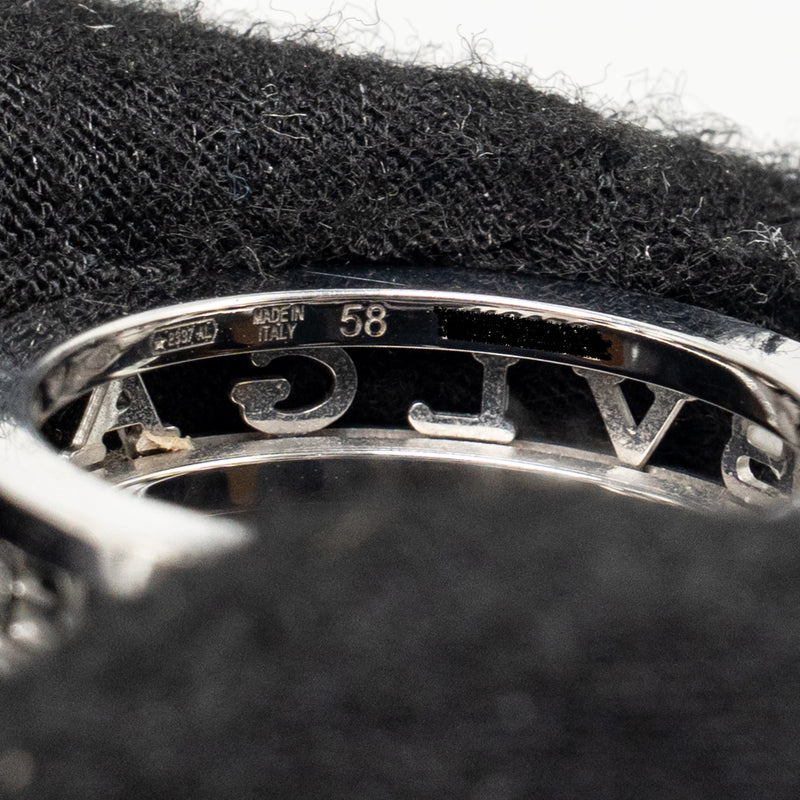 Bvlgari Size 58 B.Zero1 Ring White Gold