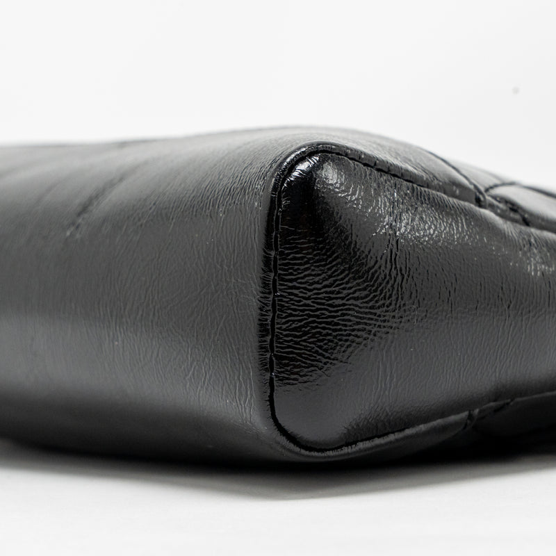 Chanel mini 31 bag shiny lambskin black LGHW (microchip)