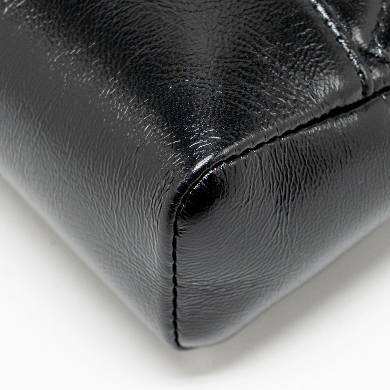 Chanel mini 31 bag shiny lambskin black LGHW (microchip)