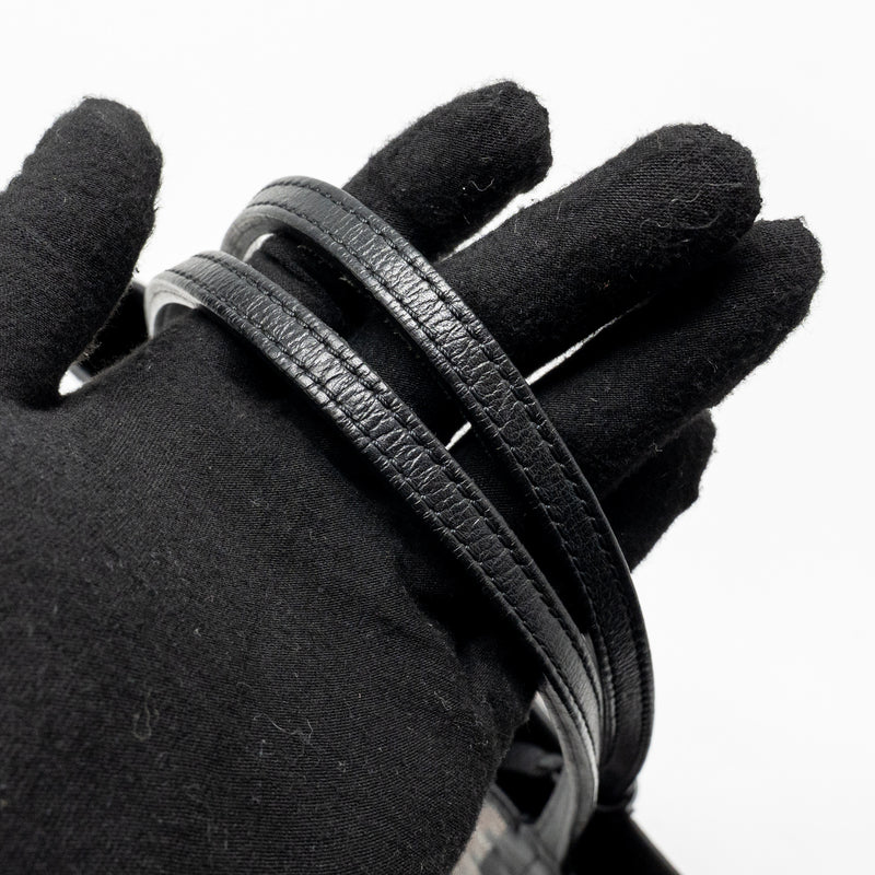 Goyard Mini Anjou Tote Goyardine Canvas/ Calfskin Black SHW