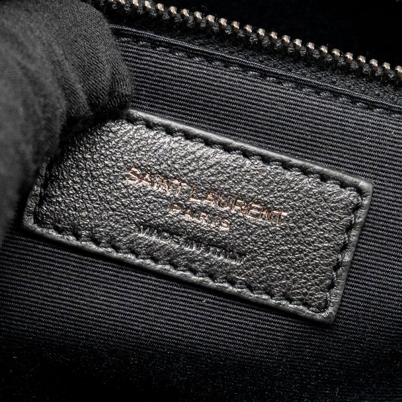 Saint Laurent / YSL Large Niki Bag Calfskin Grey SHW