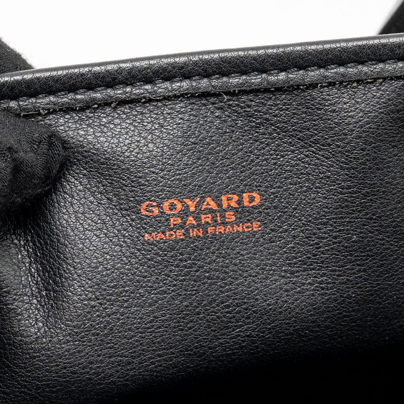 Goyard Mini Anjou Tote Goyardine Canvas/ Calfskin Black SHW