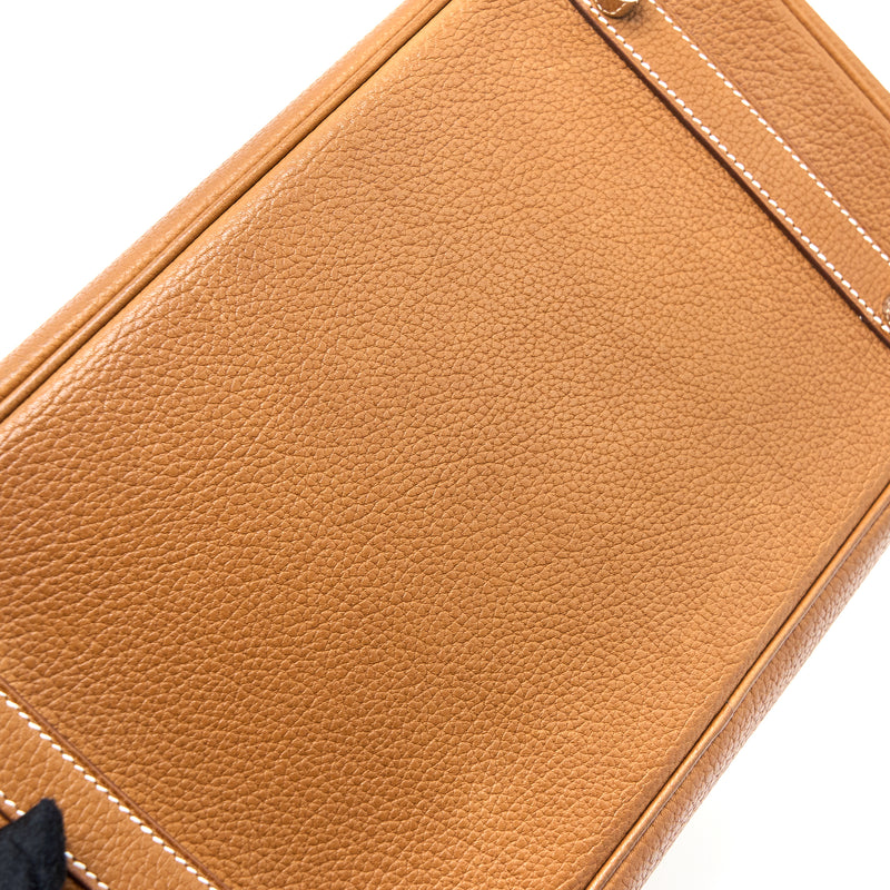 Hermes Birkin 30 Barenia Faubourg Fauve SHW Stamp A