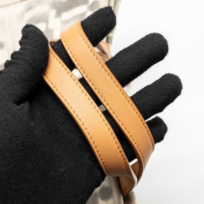 Chanel Iliad Shopping tote bag printed canvas/leather Multicoloured SHW