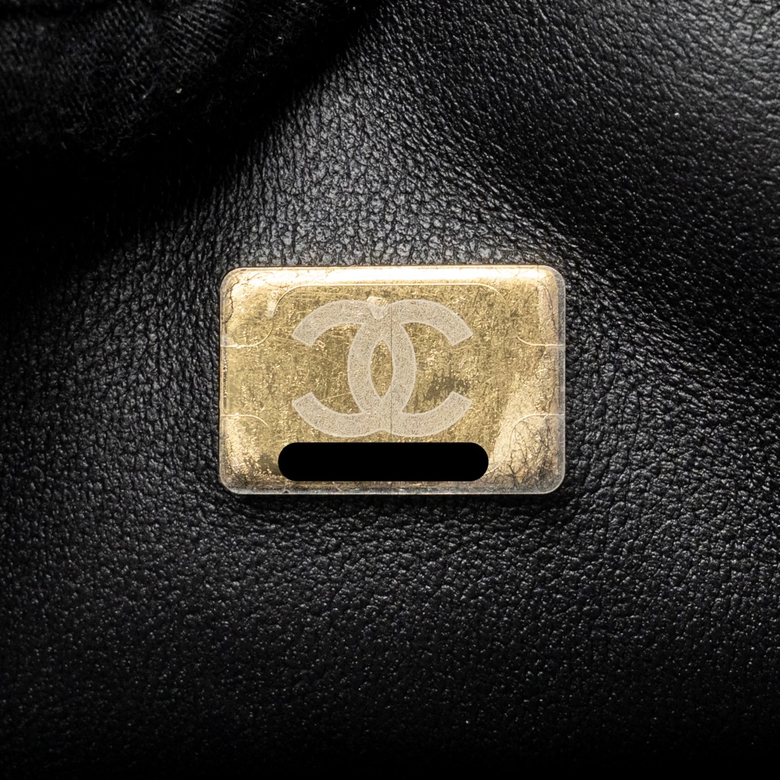 Chanel 23A Classic Flap Clutch Shiny Calfskin Black GHW (microchip)