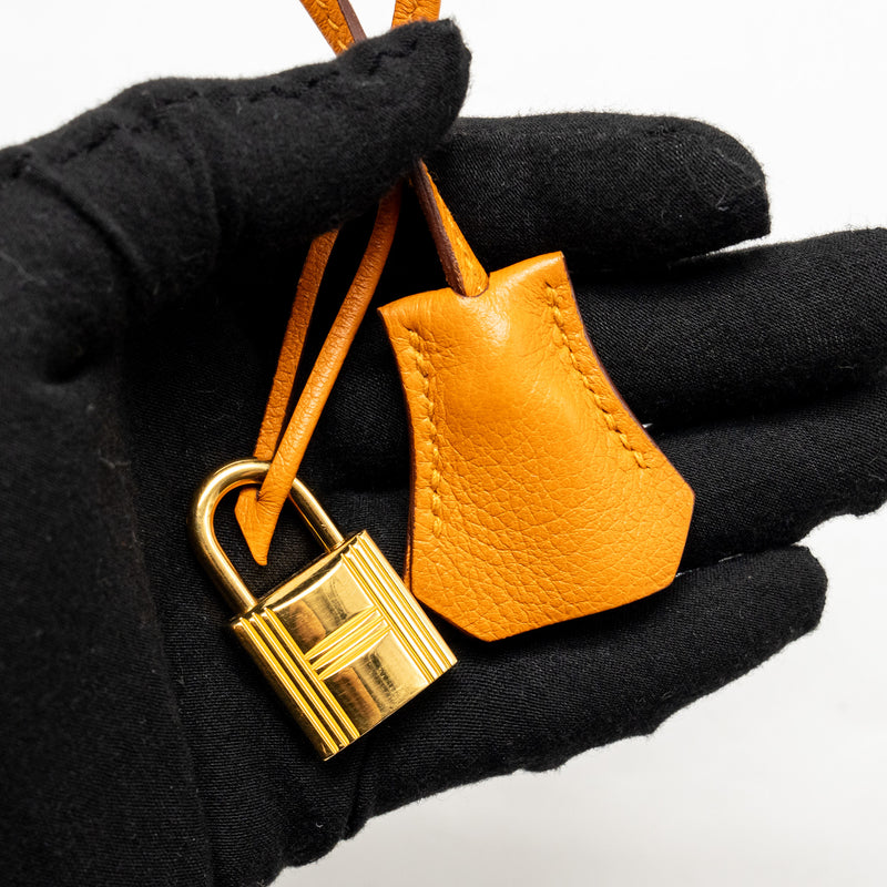 Hermes Kelly 28 Evecolor Apricot GHW Stamp D