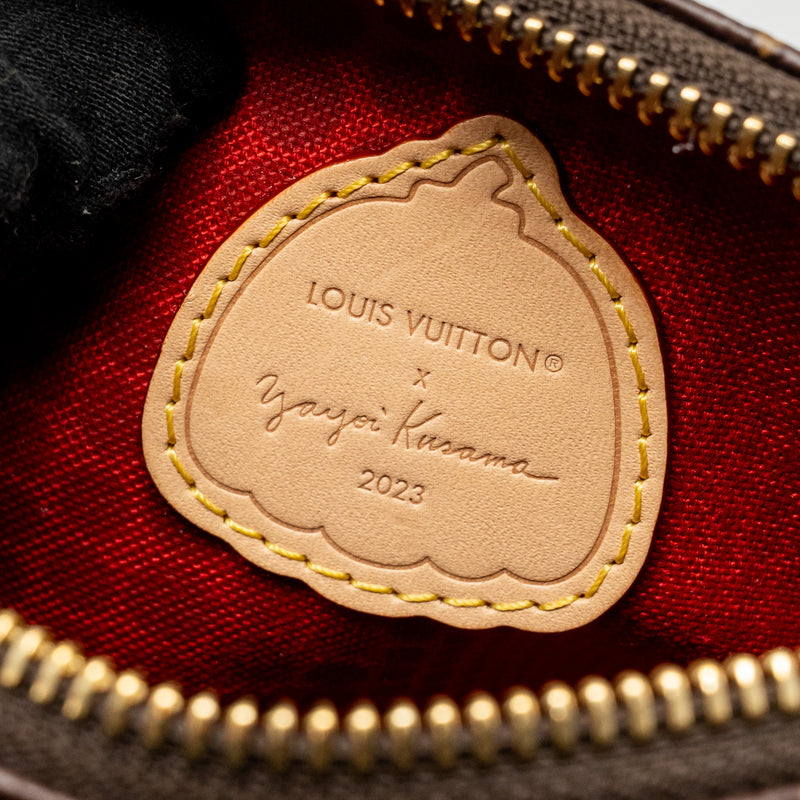 Louis Vuitton x Yayoi Kusama Nano Speedy Monogram Canvas GHW