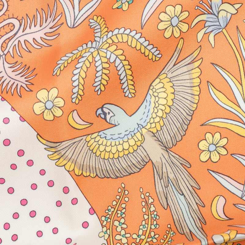 Hermes 90cm Silk Scarf Le Premier Chant Multicolour