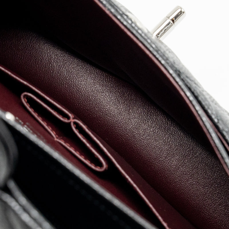 Chanel Small Classic Double Flap Bag Caviar Black SHW