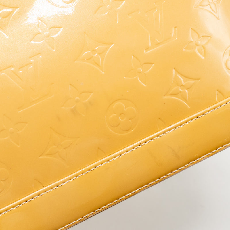 Louis Vuitton Alma PM Monogram Vernis Leather Rose Florentin GHW