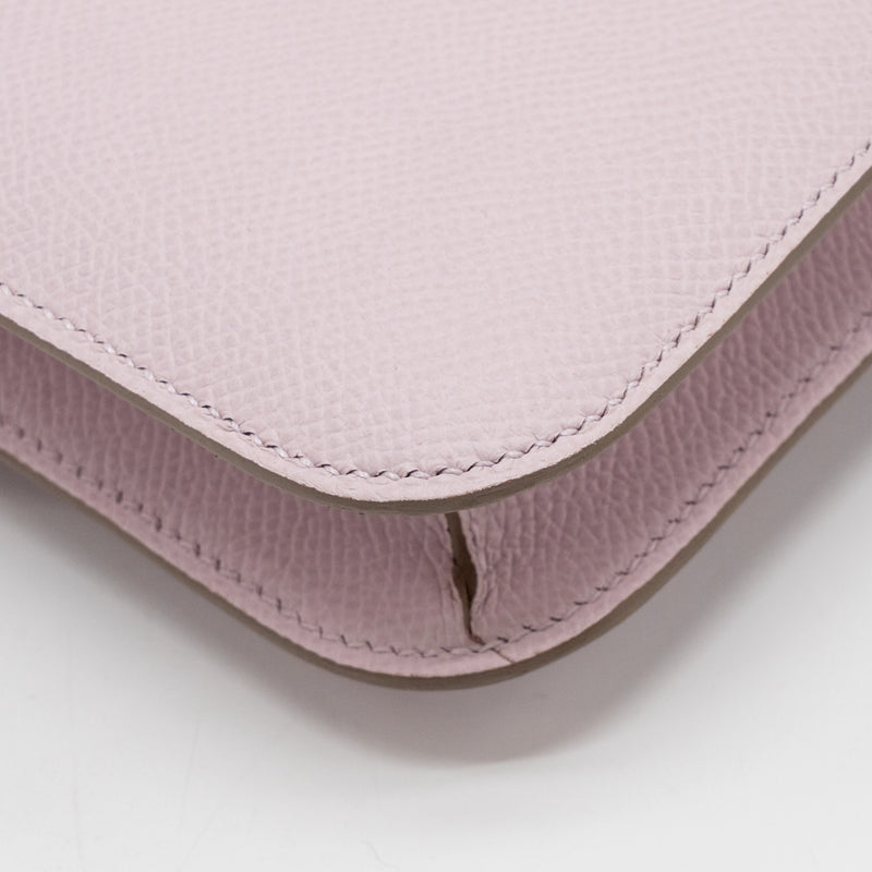 Hermes Constance Elan Epsom Mauve Pale GHW Stamp W