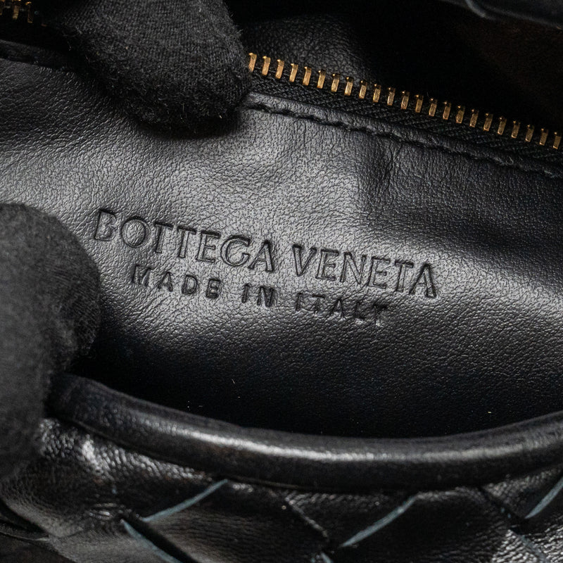 Bottega Veneta Hop Bag Calfskin Black GHW