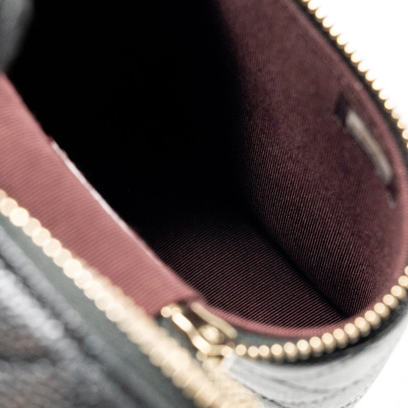 Chanel Classic Vanity Phone Holder with Chain Caviar Black LGHW