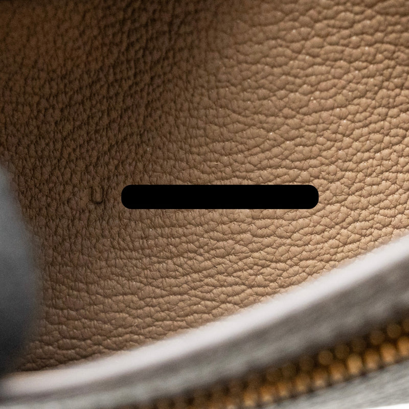 Hermes bearn long wallet chèvre mysore etoupe GHW stamp U