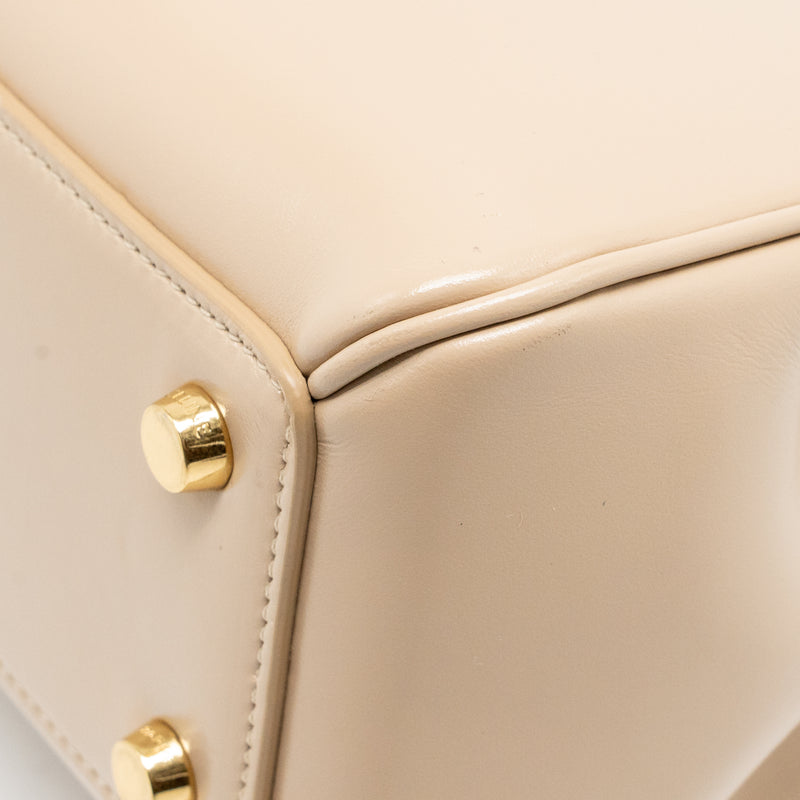 Celine small soft 16 bag calfskin beige GHW