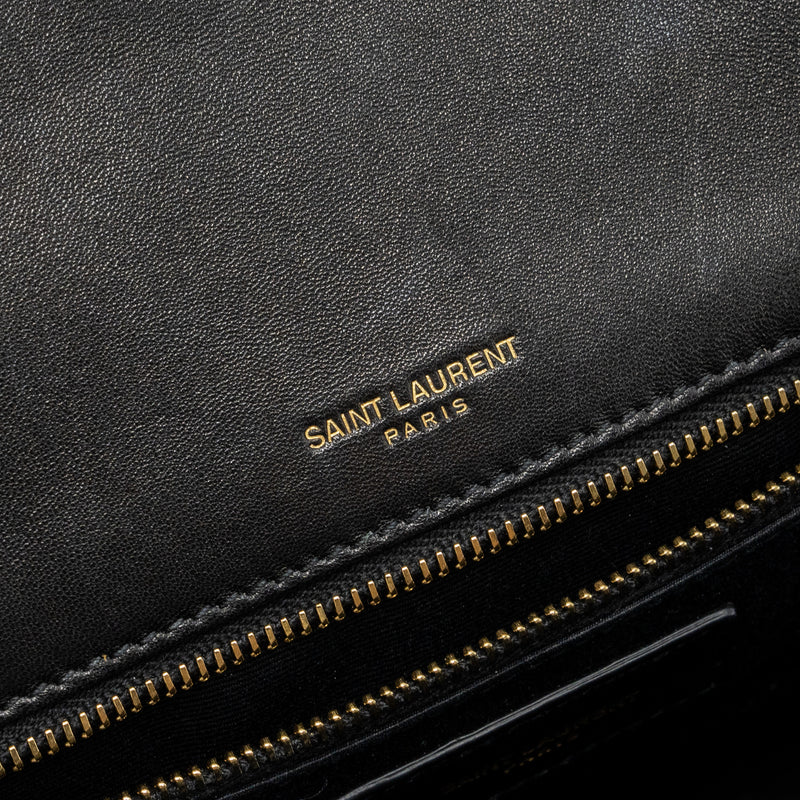 Saint Laurent medium Niki lambskin black GHW