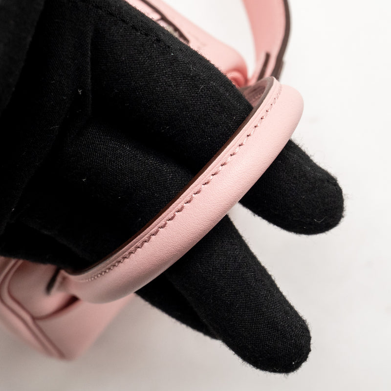 Hermes Mini Lindy Swift 3Q Rose Sakura SHW Stamp Z