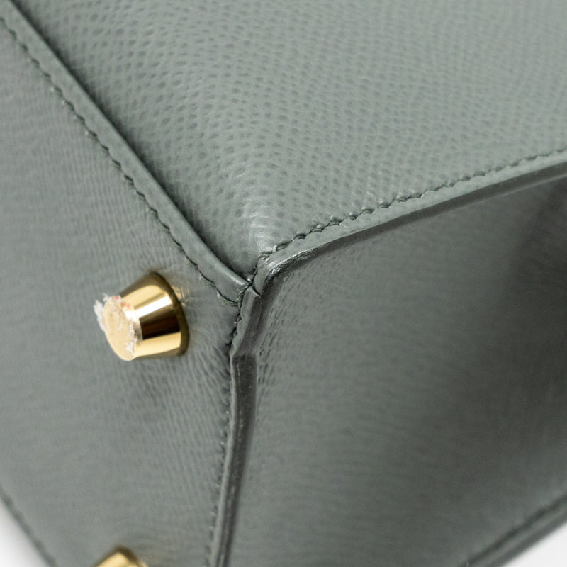 Hermes kelly 25 epsom vert Amande GHW stamp Z