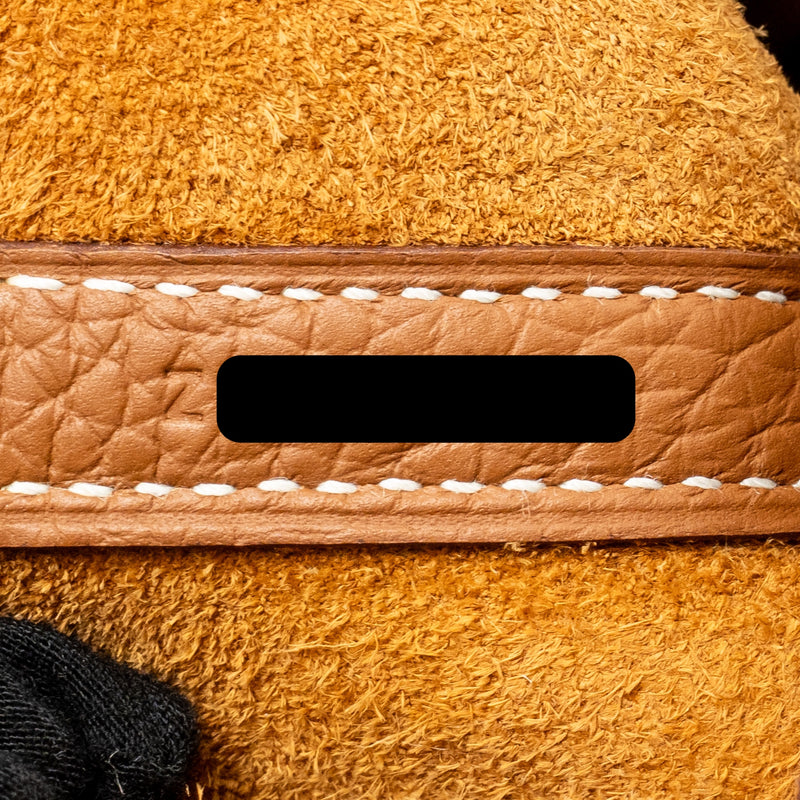 HERMES Picotin 18 Lock Bag Clemence Gold GHW Stamp Z