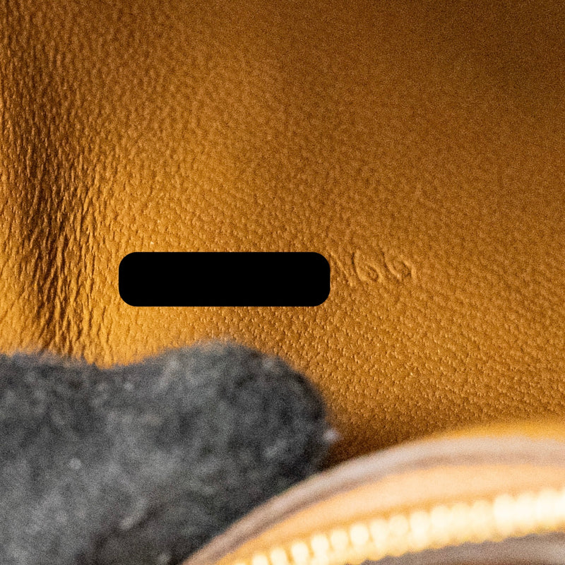 CELINE Medium Classic Box Bag Calfskin Camel GHW