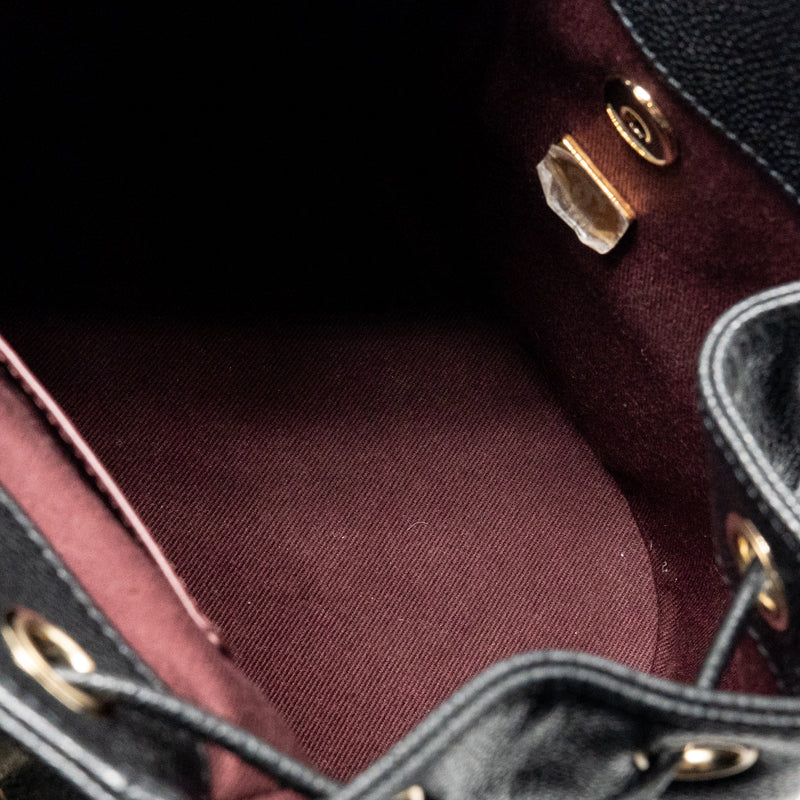 Chanel affinity backpack caviar black LGHW (microchip)