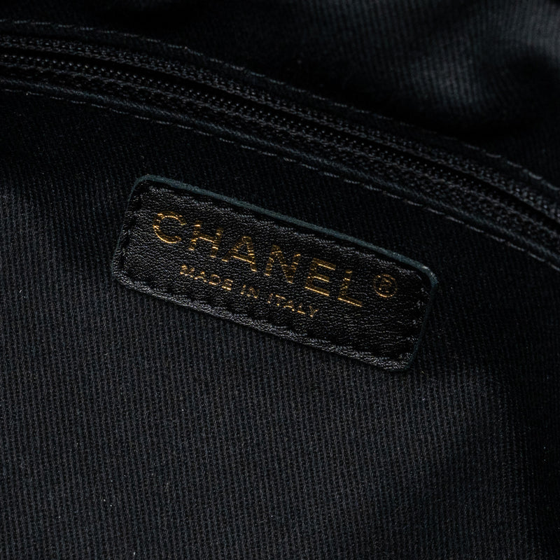 Chanel Matelasse Chain Tote Bag Caviar Black GHW