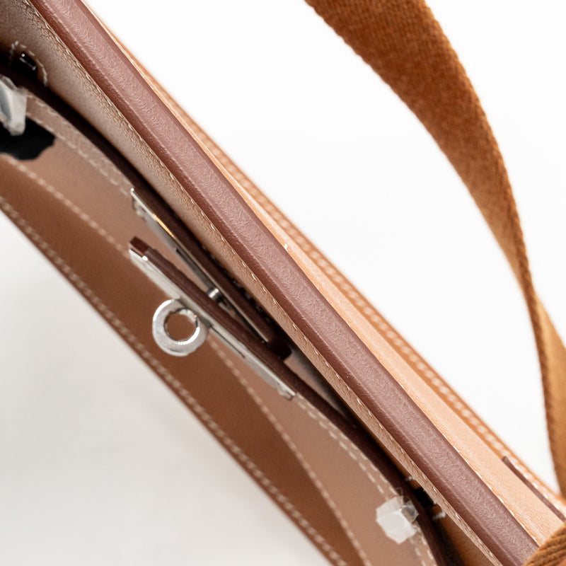 Hermes Mini Jypsiere Evercolor Gold SHW Stamp W