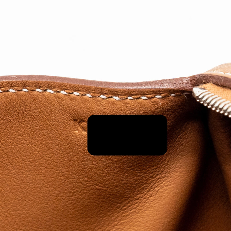 Hermes Mini Lindy II Clemence Gold SHW Stamp K