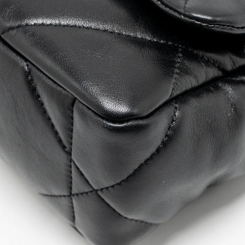 Chanel Small 19 bag goatskin black multicolor hardware