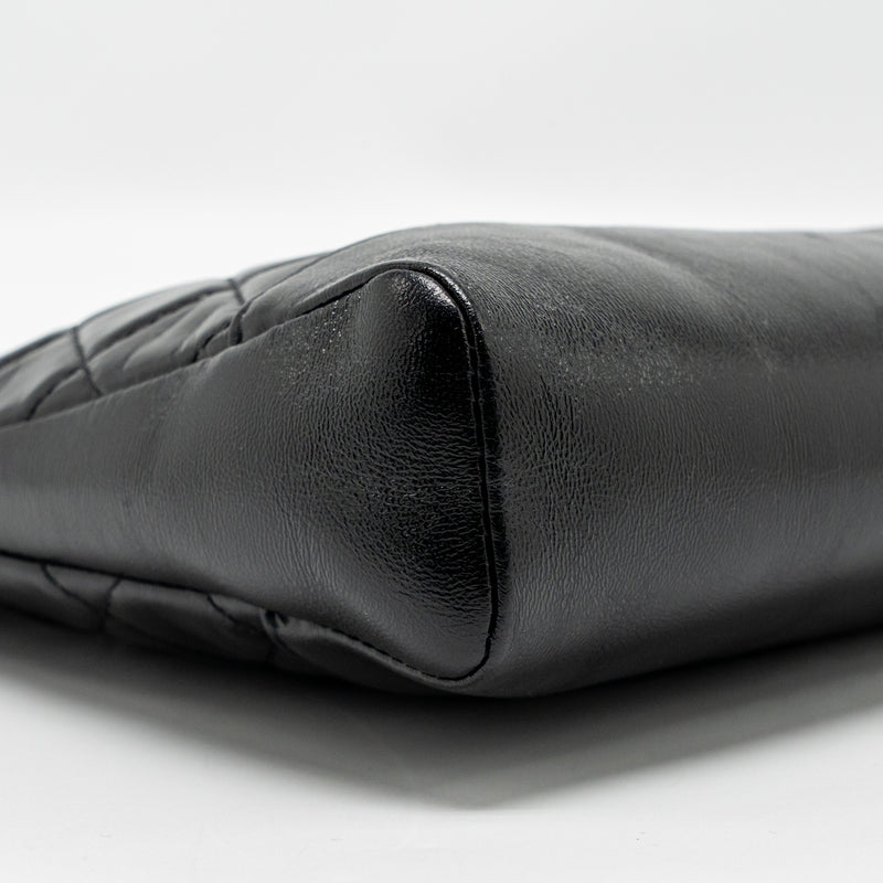 Chanel Mini 31 Bag Shiny Lambskin Black LGHW (Microchip)