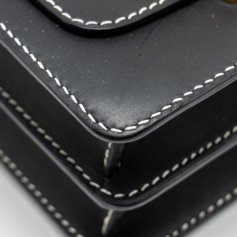 Hermes Roulis 23 Sombrero Black GHW Stamp C