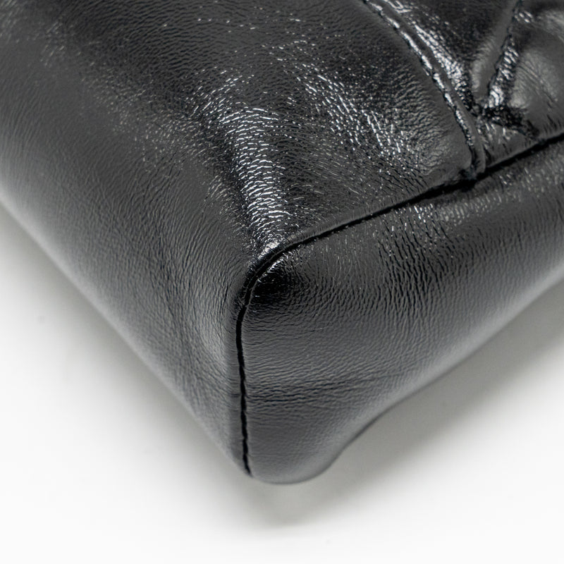 Chanel Mini 31 Bag Shiny Lambskin Black LGHW (Microchip)