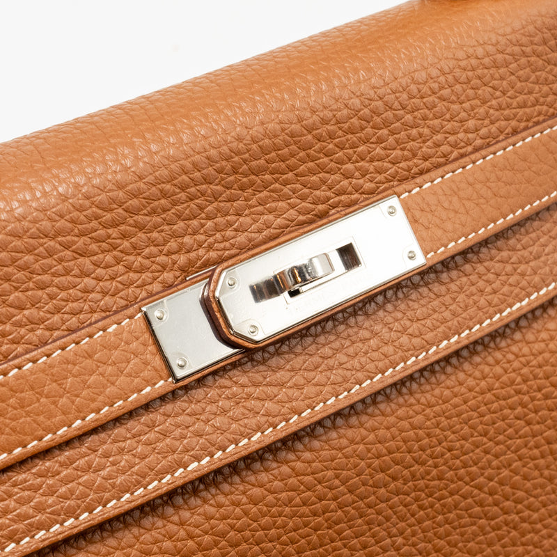 Hermes Kelly 28 Clemence Gold SHW Stamp X