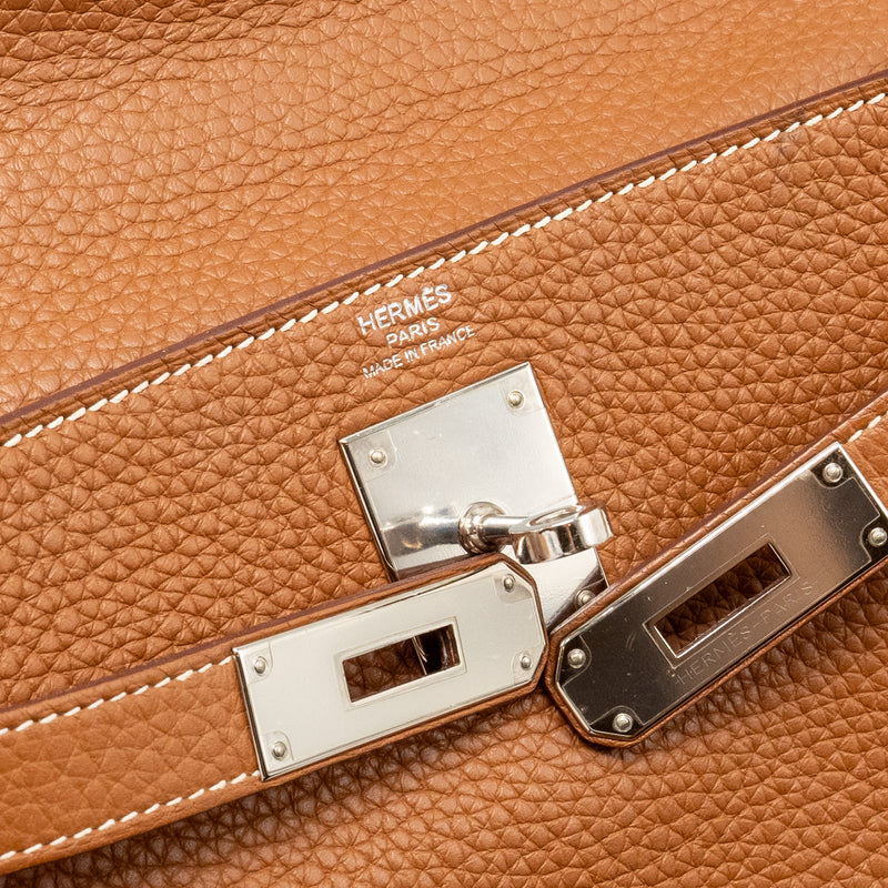 Hermes Kelly 28 Clemence Gold SHW Stamp X