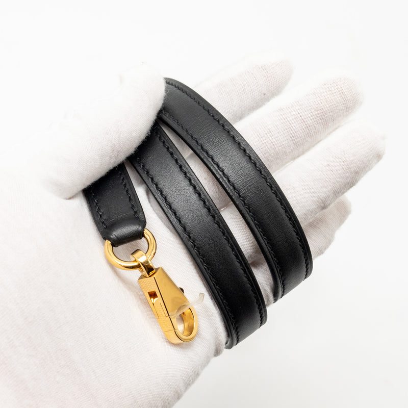 Hermes Kelly 25 Sombrero Black GHW Stamp C