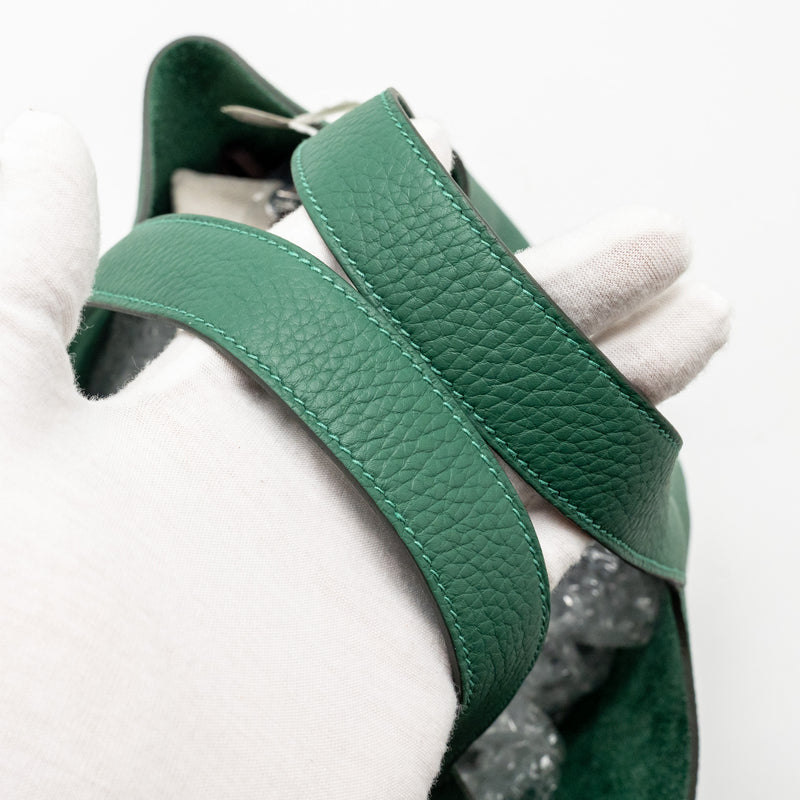 Hermes Picotin 22 Lock Bag Clemence Vert Moyen SHW Stamp W