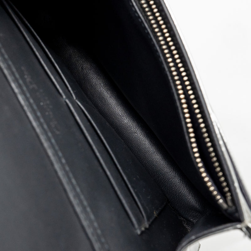 Dior Diorama Wallet On Chain Calfskin Silver SHW