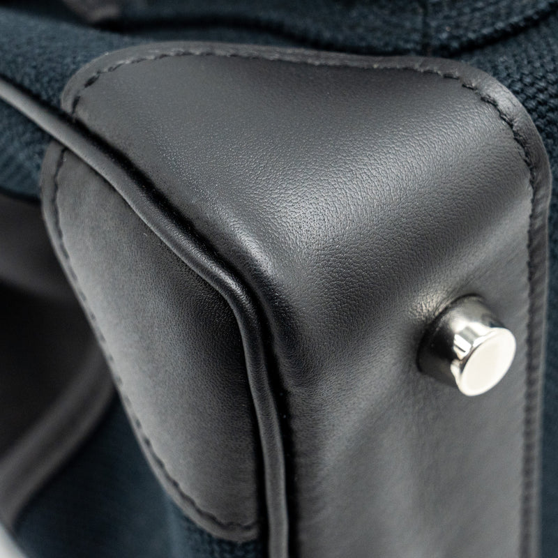 Hermes Birkin 25 Cargo Toile Geoland/Swift Black SHW Stamp B